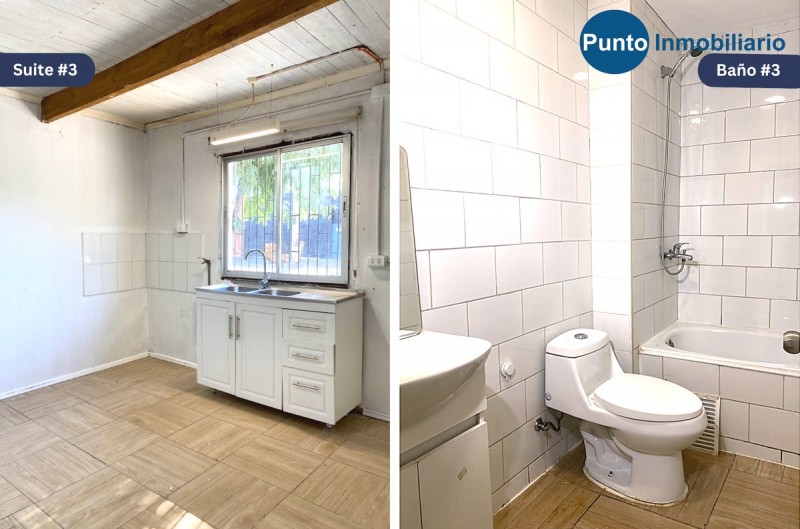 Casa Remodelada Con 3 Dormitorios (Suite), 4 Baños y Patio