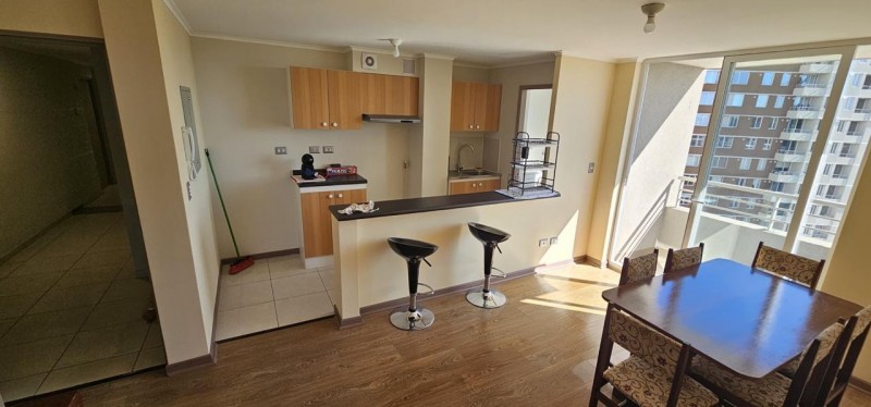 Arrienda Departamento Condominio Parque Carrera los Ángeles.