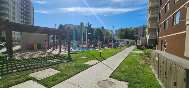 Arrienda Departamento Condominio Parque Carrera los Ángeles.