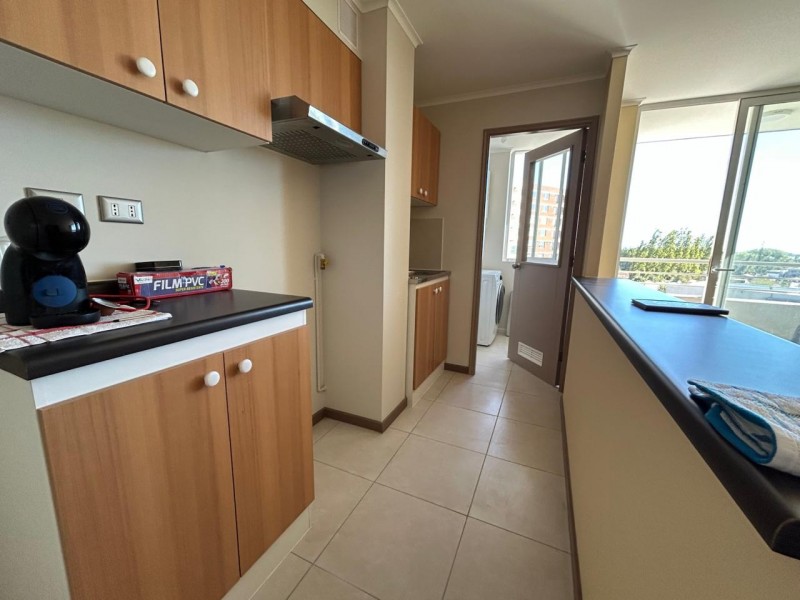 Arrienda Departamento Condominio Parque Carrera los Ángeles.