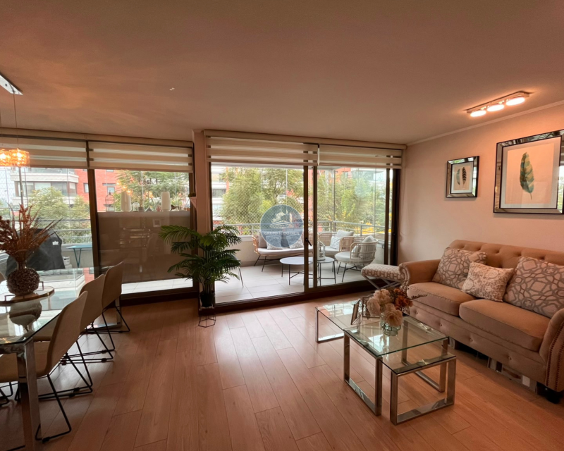 Vende Dpto 3D 3B 142 Mts2, las Condes