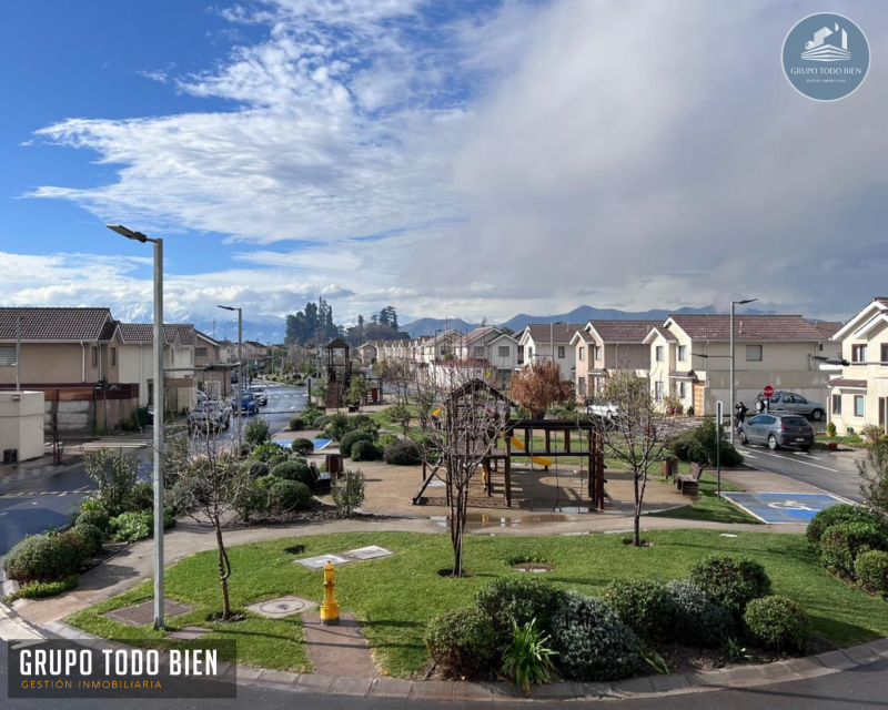 Arriendo 3D 3B, Aislada, Casa en Condominio, Padre Hurtado