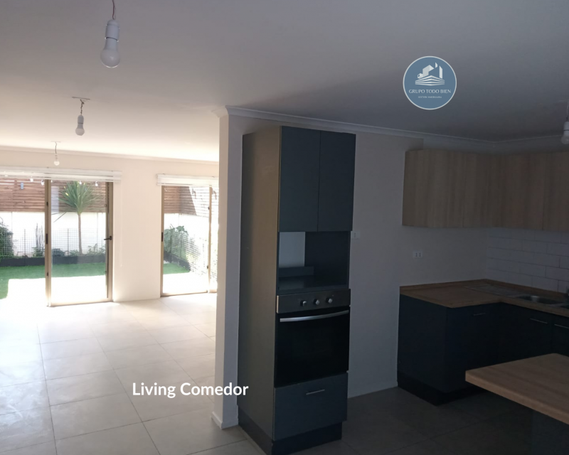 Arriendo Casa 3D3B Condominio ,padre Hurtado