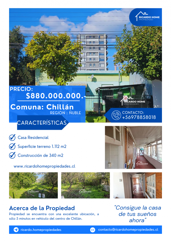 Fotografía de Se Vende Excelente Casa Con Gran Terreno