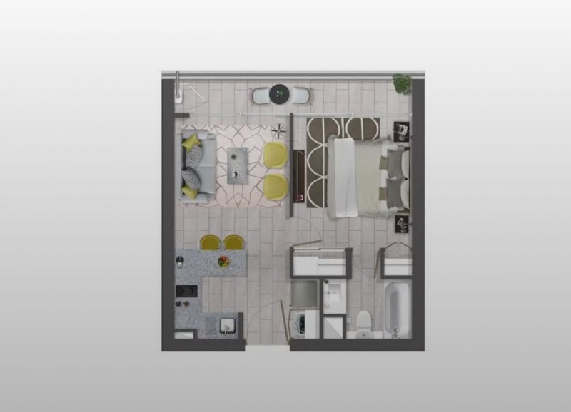 Arriendo Departamento en Estación Central - Metro Ecuador