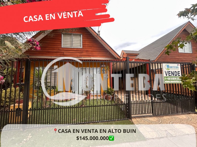 Fotografía de Casa Ampliada Con Gran Cocina Aislada en Buin Oriente