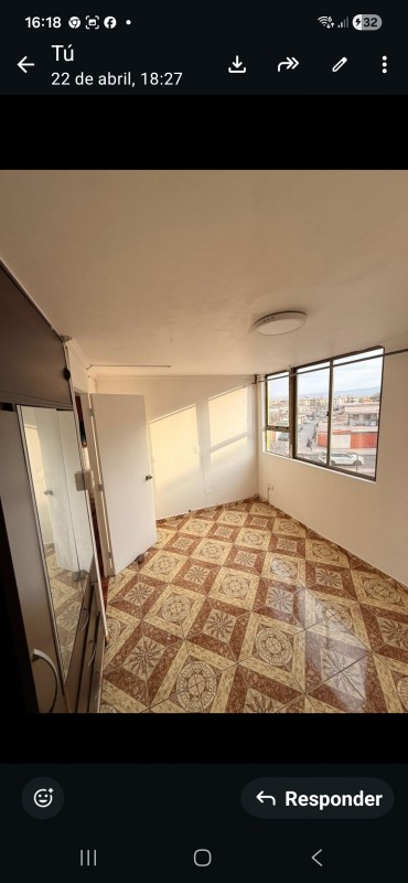 Arriendo Dpto. Sector Norte 2 Habitaciones.