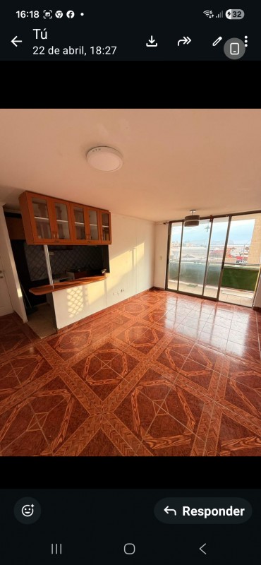 Arriendo Dpto. Sector Norte 2 Habitaciones.
