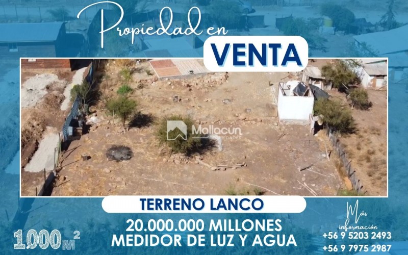 Fotografía de Terreno en Venta en Lanco, Limahuida