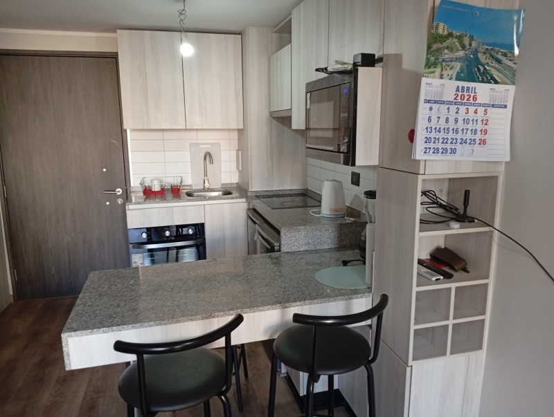 Arriendo Depto 2 D-2 B-1E Cerca Metro en Santiago Centro