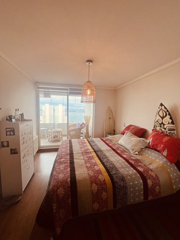 Vendo Departamento Estilo Mariposa Con Vista Al Mar Concon