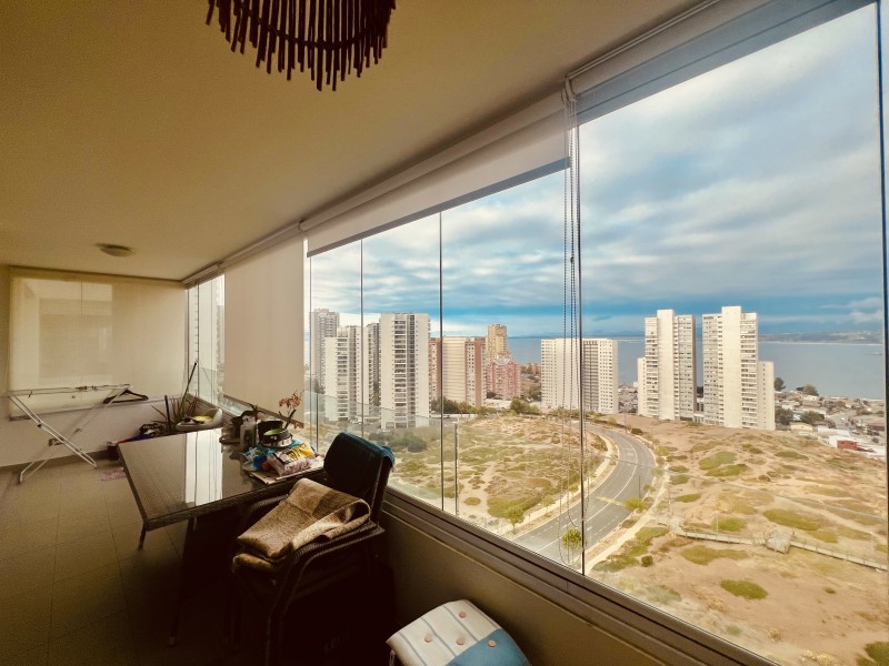 Vendo Departamento Estilo Mariposa Con Vista Al Mar Concon