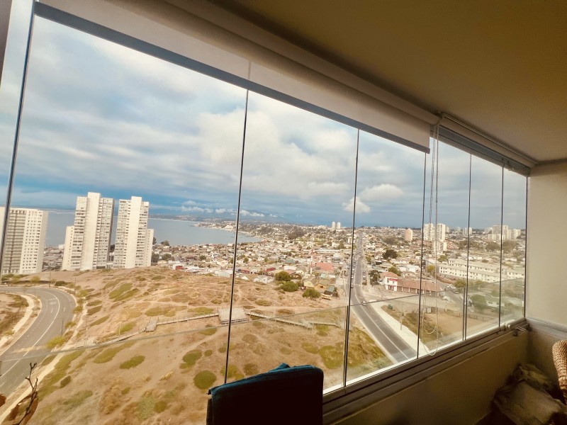 Vendo Departamento Estilo Mariposa Con Vista Al Mar Concon