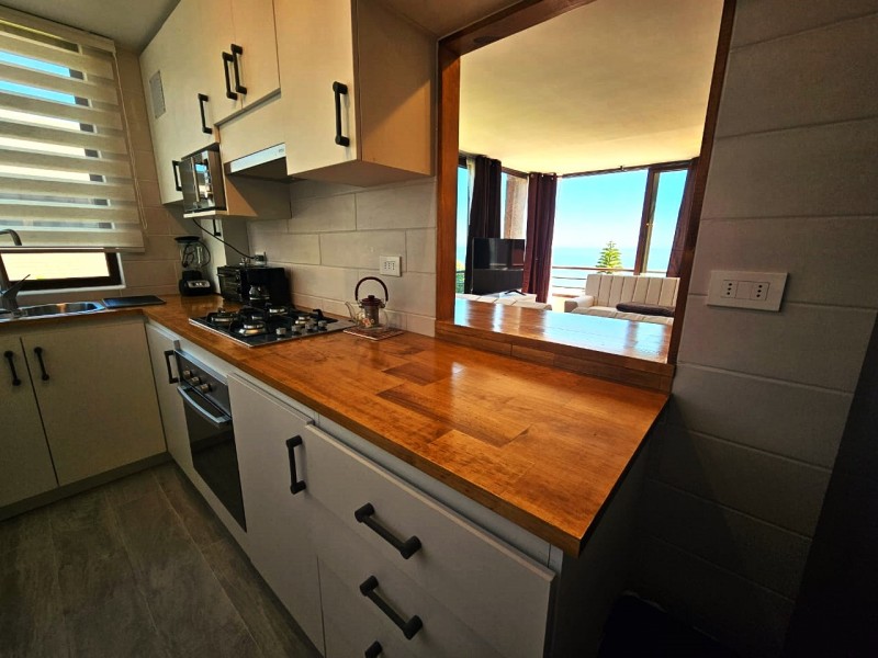 Arriendo Departamento Equipado Con Vista Al Mar Concon