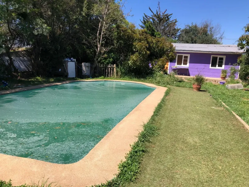 Parcela Con Casa de 3 Dorm en Lo Chaparro, Limache