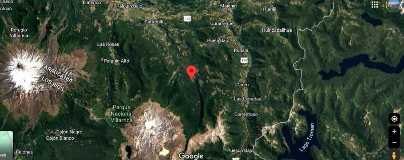 Hermosa Parcela Curarrehue Rinconada Huililco