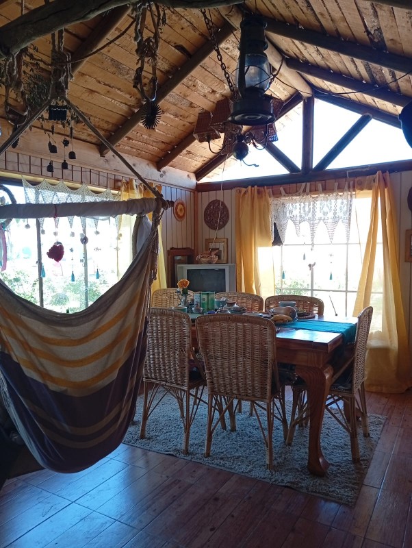 Hermoso Terreno Con Cabaña Estilo Boho Chic
