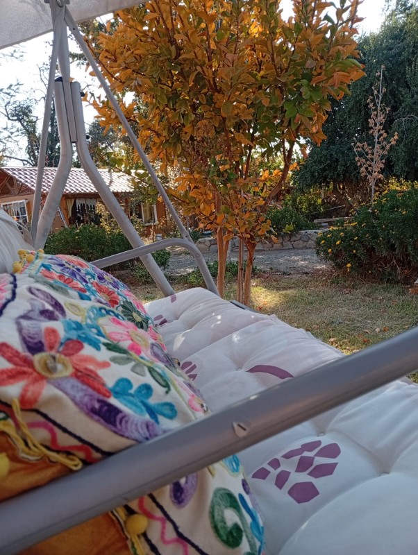 Hermoso Terreno Con Cabaña Estilo Boho Chic
