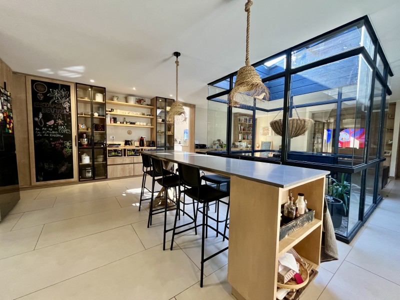 Moderna Casa en Parcelación en Linderos
