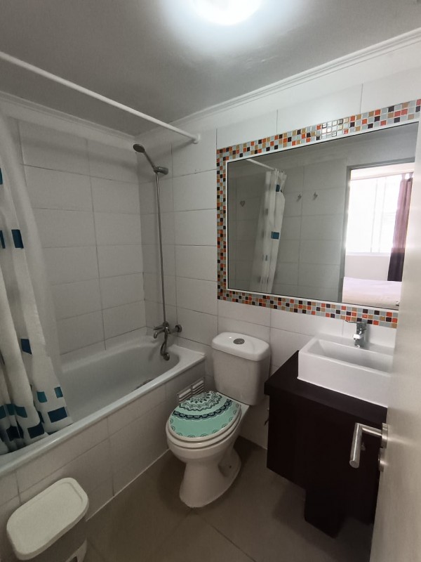 Departamento Amoblado en Cond Cumbres de la Chimba