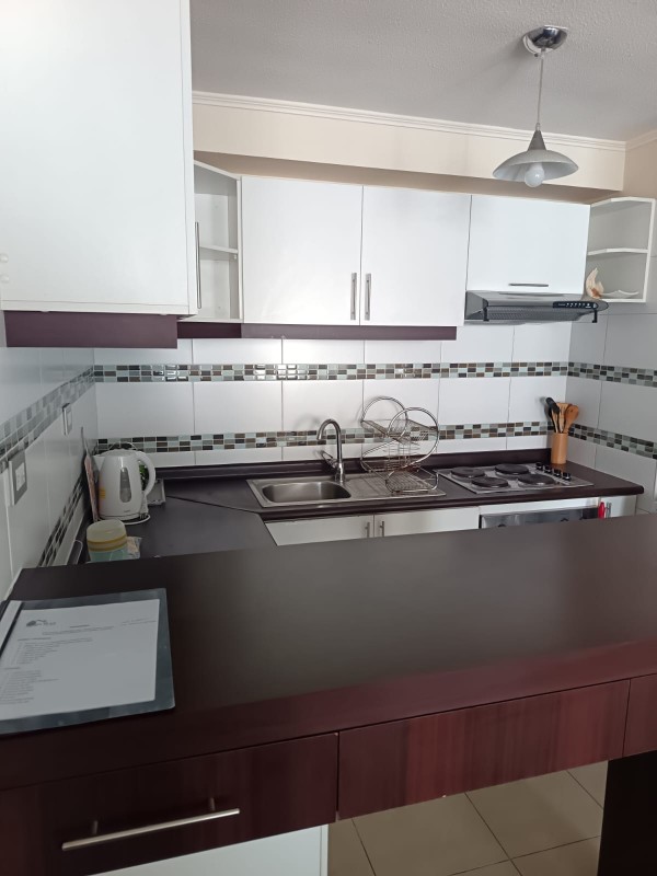Departamento Amoblado en Cond Cumbres de la Chimba