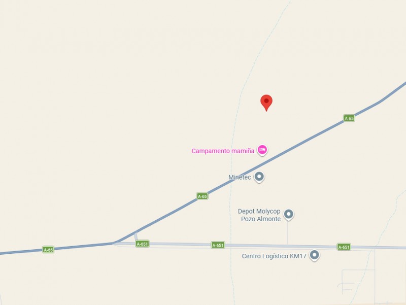 Terreno 5000M² Ruta Collahuasi Km 16