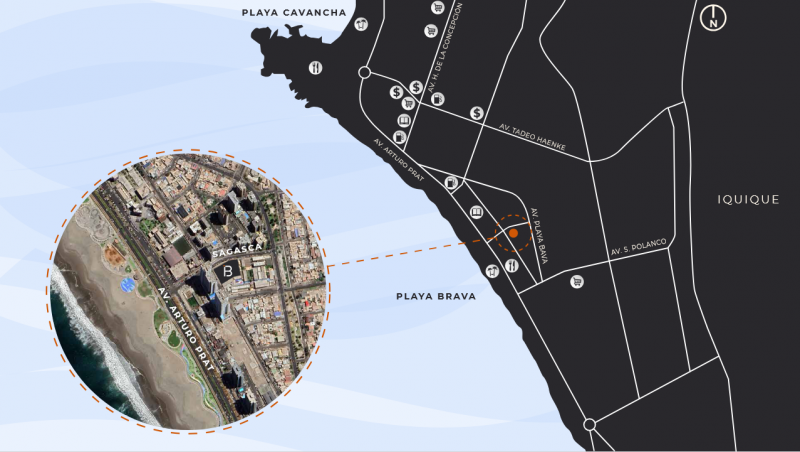 Cesión Depto 1D+1B Piso 29 | Edificio Brava Iquique