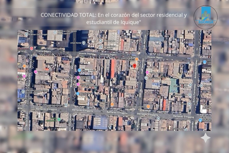 Inversión Iquique Centro: Casa 5D + 2 Mini-Deptos Iquique