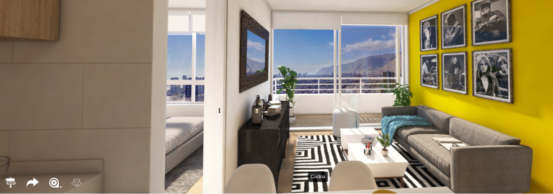 Cesión Depto 1D+1B Piso 29 | Edificio Brava Iquique