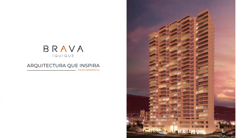 Fotografía de Cesión Depto 1D+1B Piso 29 | Edificio Brava Iquique