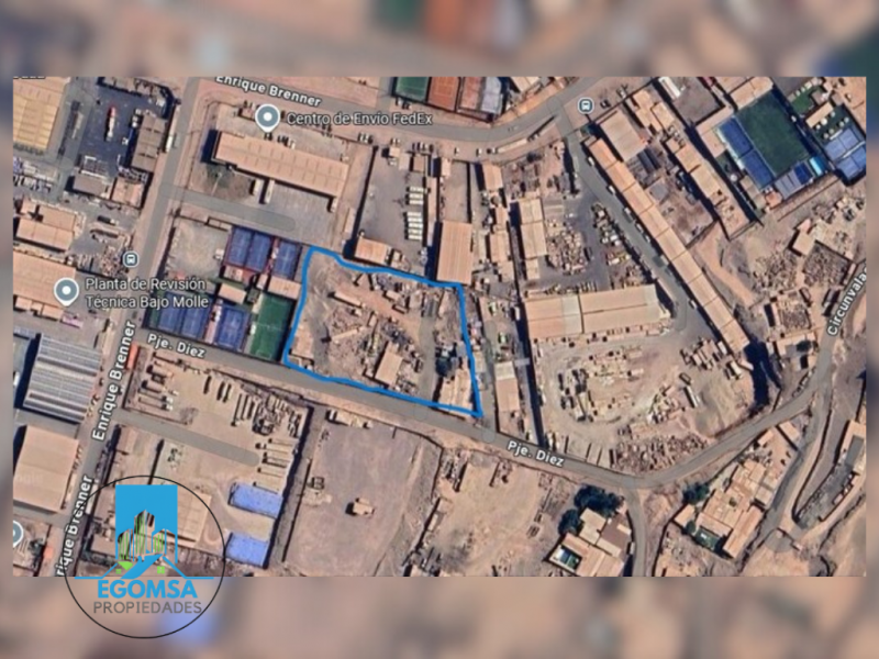 Terreno 4.000 M² para Empresas en Bajo Molle Iquique