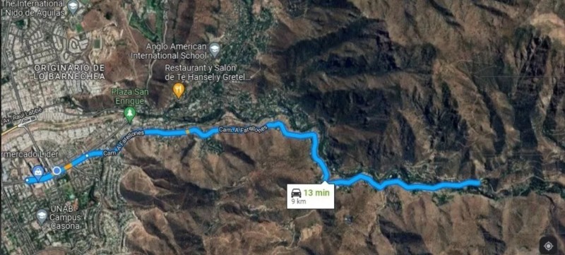 Hermoso Sitio Camino A Farellones, Precio de Oportunidad