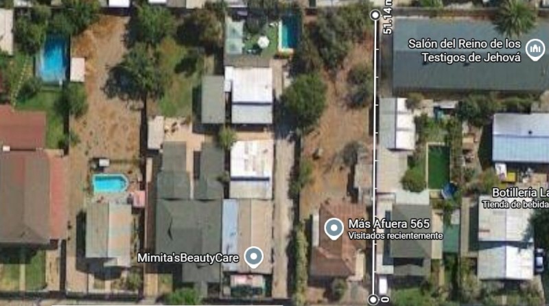 Se Vende Terreno Comuna la Florida Con una Casa Aislada para