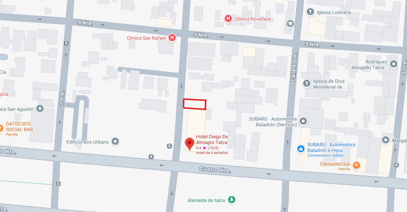 Vende Sitio Urbano en Excelente Ubicación – Talca