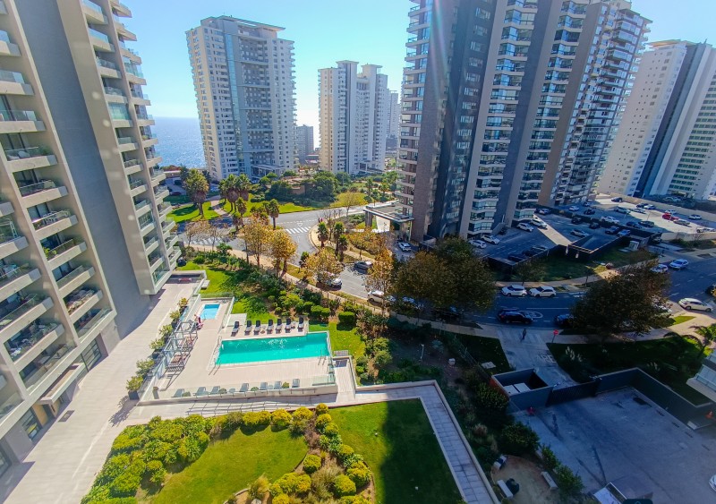 Se Arrienda Departamento en Av.concón Reñaca, Concón 2D 1B