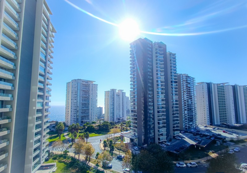Se Arrienda Departamento en Av.concón Reñaca, Concón 2D 1B