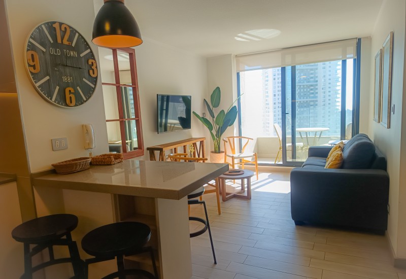 Se Arrienda Departamento en Av.concón Reñaca, Concón 2D 1B