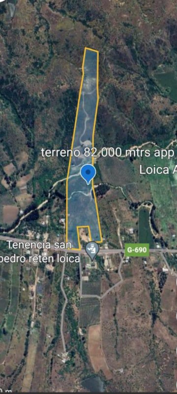 Hermoso Terreno Agricola Loica San Pedro