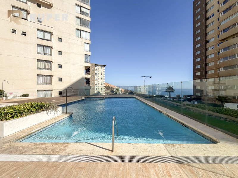 Costa de Montemar. Dpto 1D 1B Vista A las Dunas de Concón