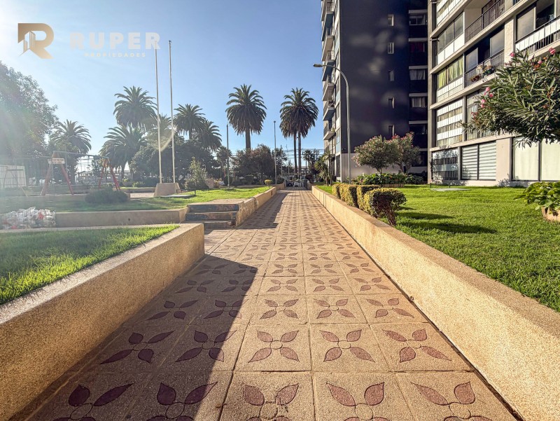 Departamento 2D Vista Al Mar en el Plan de Valparaíso