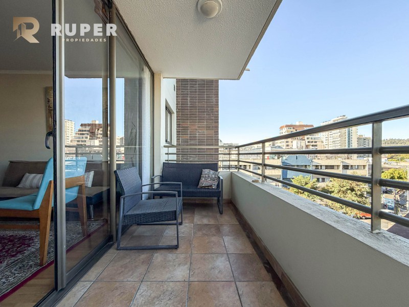 6 Norte. Depto en Venta 2D 2B en Sector Residencial de Viña