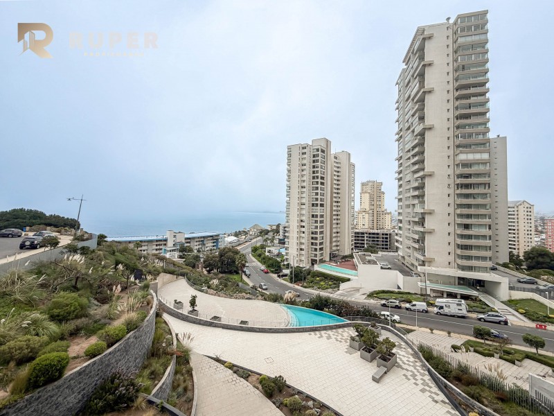 Elegante Depto 2D 2B Con Vista Panorámica. Costa de Montemar