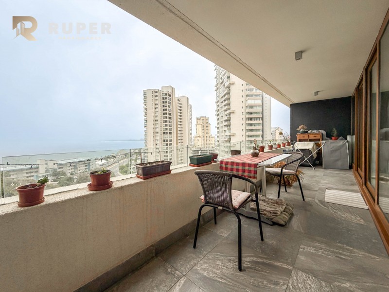 Elegante Depto 2D 2B Con Vista Panorámica. Costa de Montemar