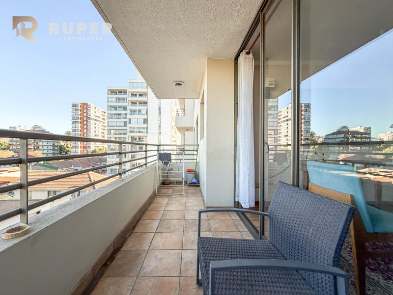 6 Norte. Depto en Venta 2D 2B en Sector Residencial de Viña
