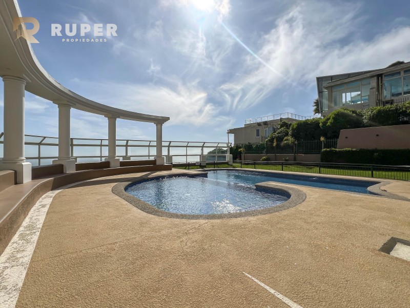 Arriendo Dpto Amplio Con Mucho Sol y Vista Al Mar 3D 3B 2E