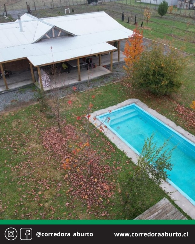 Terreno Con Casa y Piscina