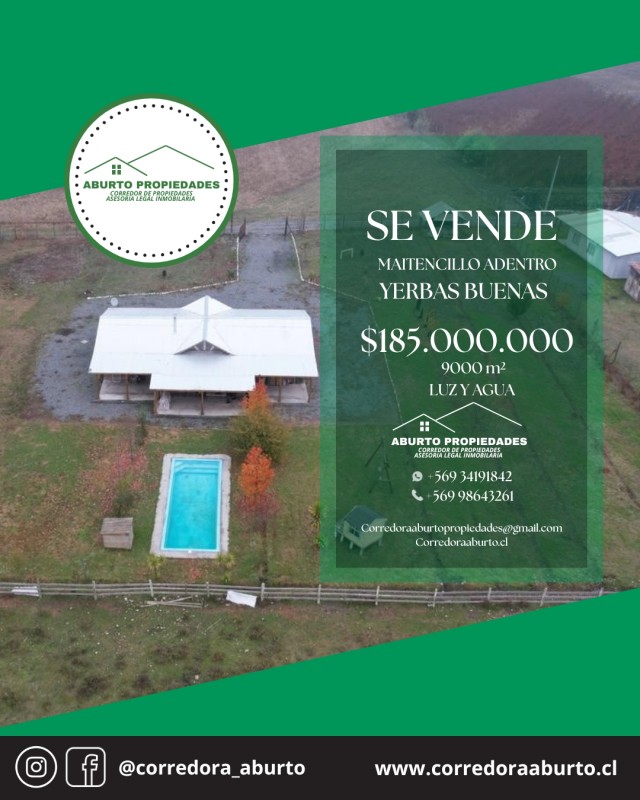 Terreno Con Casa y Piscina