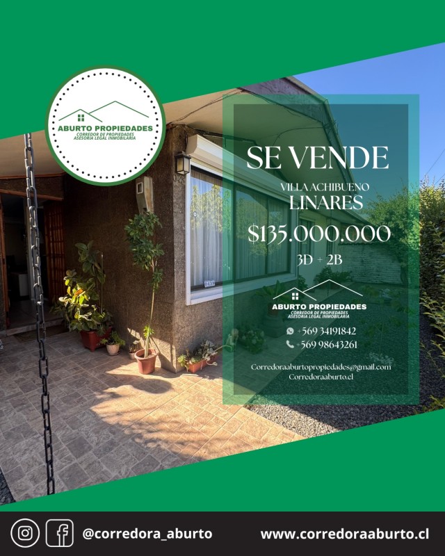 Propiedad Villa Achibueno