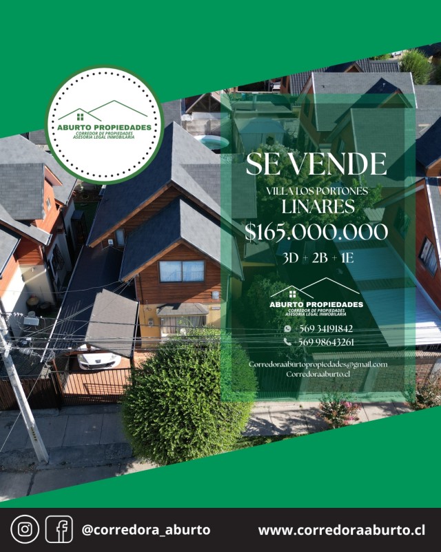 Oportunidad en Villa los Portones