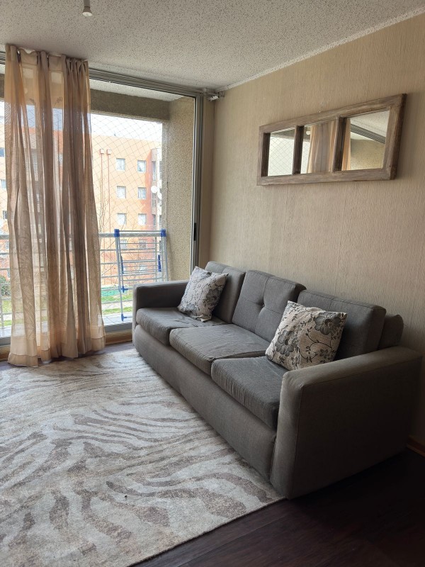 Arriendo Departamento Amoblado en Cond. Puerta Norte Rgua